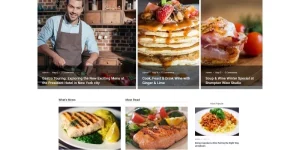 If you are a restaurant owner or a food blogger in search of nice elegant theme