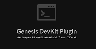 Unlock your website's potential with the Genesis DevKit Plugin! This powerful design tool offers intuitive point-n-click options for custom Genesis Child Theme creation. Fully compatible with the Genesis Framework