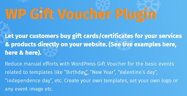 Unlock the power of gifting with Gift Cards Pro - WP Gift Voucher Plugin! Create customizable gift cards