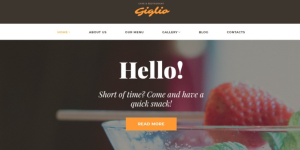 Discover the Giglio WordPress Theme