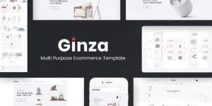 Start your online business with Ginza WordPress theme. This theme is suitable for furniture and interior store. With nice and simple design