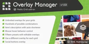 Elevate your Media Grid with the Global Gallery – Overlay Manager add-on! Create and manage unlimited overlays effortlessly