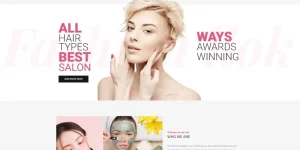 Glosstyle is a gorgeous Beauty Salon WordPress theme