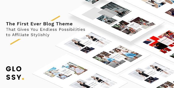 Get the sleek and modern Glossy - Fashion Blog Theme for Stylish Affiliation. Perfect for fashion bloggers who want their content to shine. Available on Bevaultx.