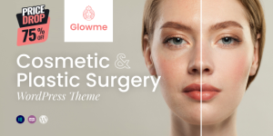 GlowME Cosmetic  Plastic Surgery WordPress Theme is a creative drag  drop theme created and designed with love for passionate web lovers. The key features of GlowME are the front-end builders