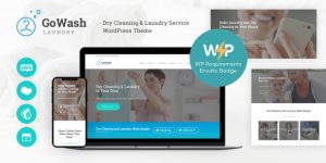 Boost your laundry business with Gowash WordPress Theme. Responsive design