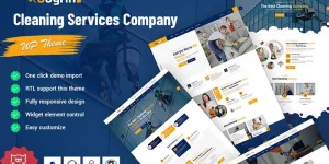 Gogrin is a cleaning service WordPress theme. A better theme for cleaning service trading companies and online support professionals. Gogrin has clean