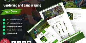 Gogrin is a gardening plan WordPress theme. Gogrin is a simple