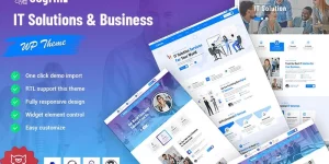 Gogrin is an IT solution  business service WordPress Theme. Gogrin is a clean