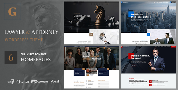 Elevate your law firm's online presence with the Goldenblatt WordPress Theme. SEO-friendly