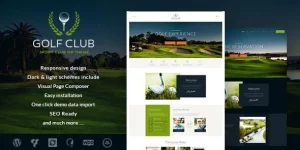 Discover a stylish Golf Club WordPress Theme perfect for modern golf clubs