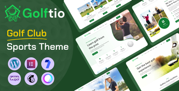 Looking to tee up a stellar online presence for your golf club or sports business? Look no further than the Golftio - Golf Club  Sports WordPress Theme. Right from the first swing