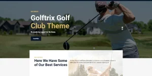 Golftrix theme is specially made for Golf Course  Sports Club businesses. Golftrix has beautiful design and bunch of features to make your website stand out of crowd. Golftrix theme is designed using Bootstrap 4 Grid. This Theme is Carefully handcrafted and designed with ease of use