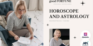 Unlock the cosmos with Good Fortune - Horoscope and Astrology WordPress Theme! This feature-rich theme offers stunning designs