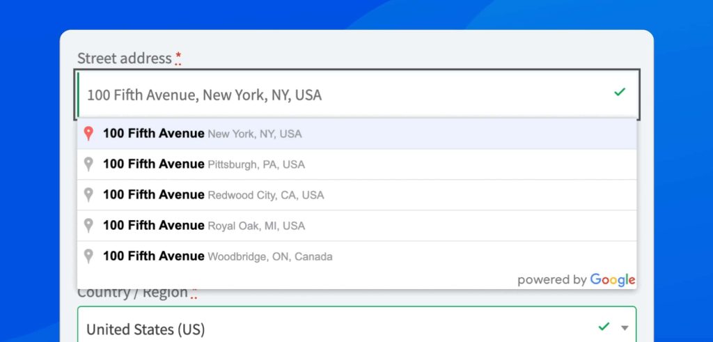 Enhance your WooCommerce store with Google Address Autocomplete by Fluid Checkout! Boost user experience with fast