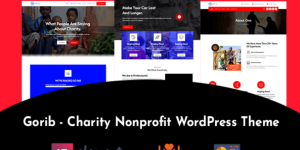 Discover Gorib - the ultimate Charity WordPress Theme designed for nonprofits and fundraising. With customizable layouts