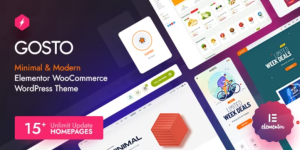 Gosto is the best choice for a modern and clean eCommerce store with 12+ homepage layout and extremely customizable admin settings. Suitable for every type of store.