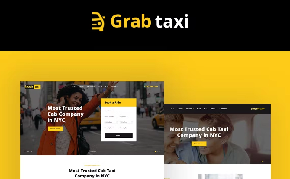 Grab Taxi is a stylish