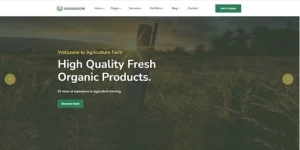 Grain Grower  is a clean  modern business Theme that perfectly Farming