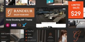 Discover the Grandeur Hotel Booking WordPress Theme