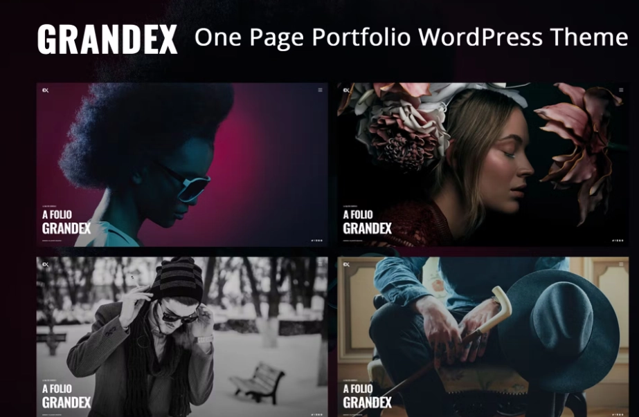 A fully responsive WordPress theme with a modern design suitable for all creative fields. This is a fully responsive WordPress theme with a modern design suitable for all creative fields. The theme is featuring a powerful fullscreen background video and imagery making it a perfect choice for photographers