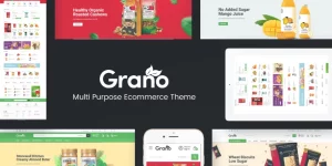 Grano is an amazing WordPress theme. This clean