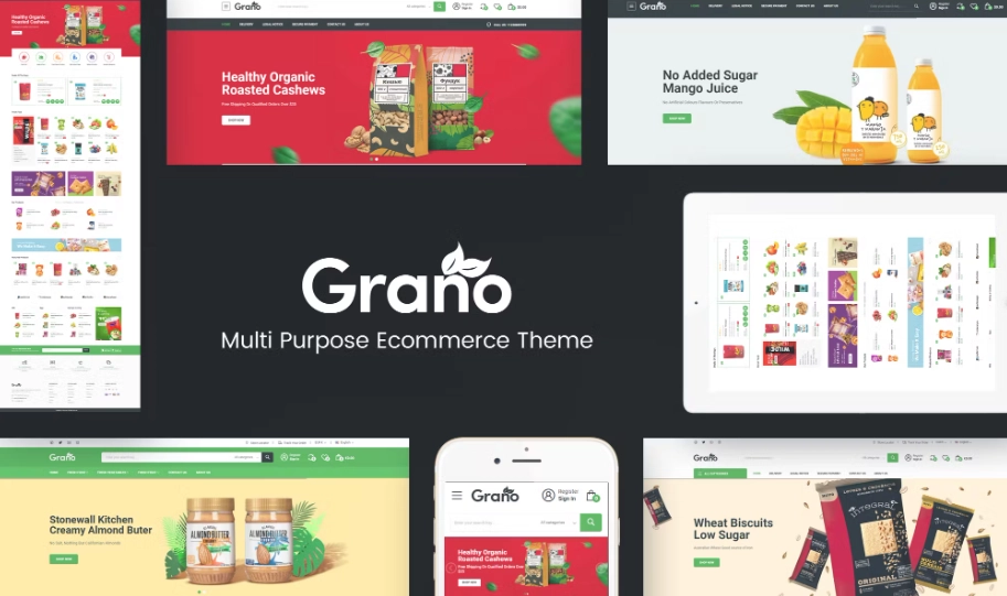 Grano is an amazing WordPress theme. This clean