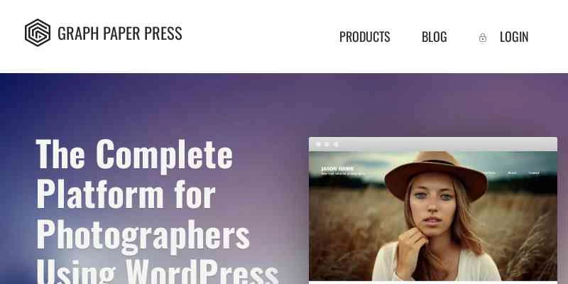 Discover the Graph Paper Press Gridline WordPress Theme