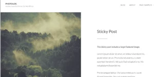 Discover the Graph Paper Press Photolog Pro WordPress Theme