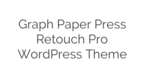 Discover the Retouch Pro WordPress Theme by Graph Paper Press