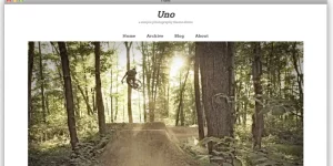 Discover the Graph Paper Press Uno WordPress Theme