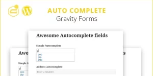 Enhance your Gravity Forms with the Auto Complete add-on! This powerful plugin suggests completions as users type