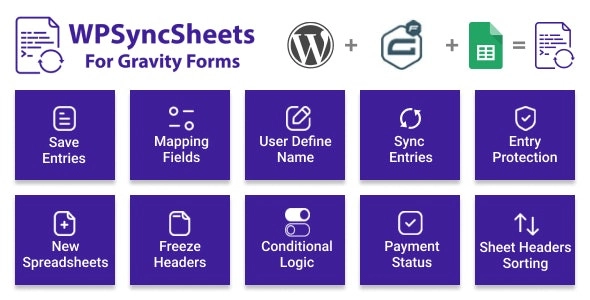 Effortlessly sync your Gravity Forms entries to Google Sheets with WPSyncSheets (formerly GravitySheets). Manage all your data in one place