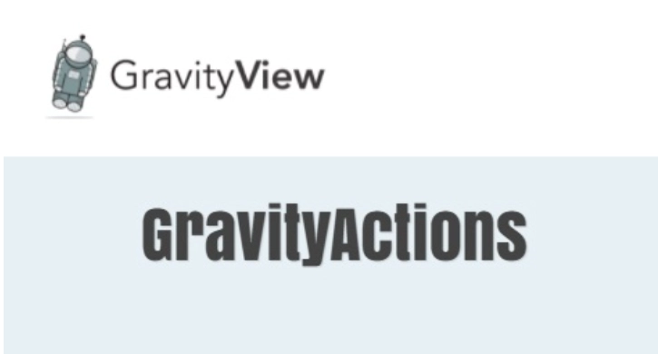 GravityActions is built for ease of use