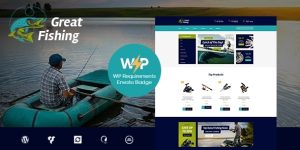 Discover the Fishing and Hunting WordPress Theme! SEO-friendly