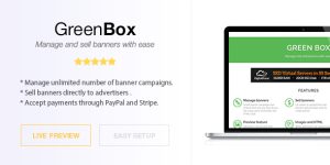 Green Box is a plugin which allows you to manage and sell banner spots on your WordPress website. You can set as many different campaigns (types of banners) as you wish