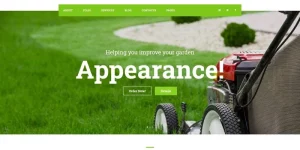 GreenField is a fully responsive and fully editable Lawn Maintenance WordPress Theme