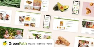 Welcome to the future of organic food store websites with the Greenpath Organic Food Store WordPress Theme. This awesome theme is specially crafted to bring out the natural vibes and green essence of your organic food business. Whether you are running an online grocery store