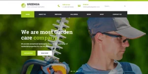 The The Greengia is a WordPress theme build for Lawn Services Business