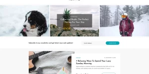 Memory is an elegant WordPress blog theme perfect for trendy bloggers or chic entrepreneurs. Memory blog theme evokes a sense of wonder for what’s past and what’s to come. With its gorgeous panelled layout