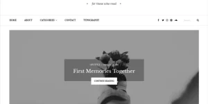 Yosemite is a beautiful WordPress blog theme for personal blogs. Yosemite has a modern