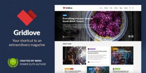 Discover Gridlove: Creative Grid Style News  Magazine WordPress Theme Are you a WordPress fanatic or developer looking to elevate your blog or news site? Meet Gridlove