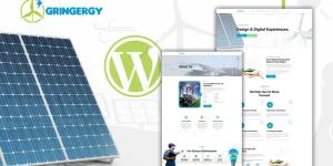 Grinenrgy Green Energy and Solar Power WordPress Theme Grinenrgy Green Energy WordPress Theme