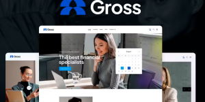 Discover Gross – the ultimate Business  Consulting WordPress Theme! With its sleek design