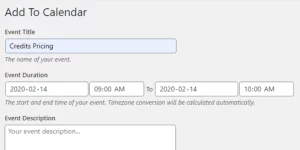 Need to generate add to calendar links for Google calendar? This simple utility will allow you to generate event links that your customers can use to add events to their calendar.