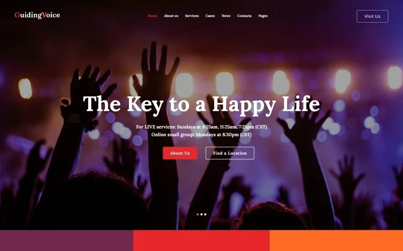 Consider Life Coach Online WP Theme for building your unique online presence. It has all the necessary UI elements