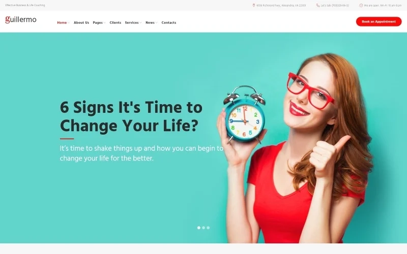 Dreaming about a perfect personal site? Available templates online don’t cater your needs? What If we say that there is a solution at the junction of a top-notch design and impeccable functionality? Get ready to meet Life Coach Training WordPress Theme