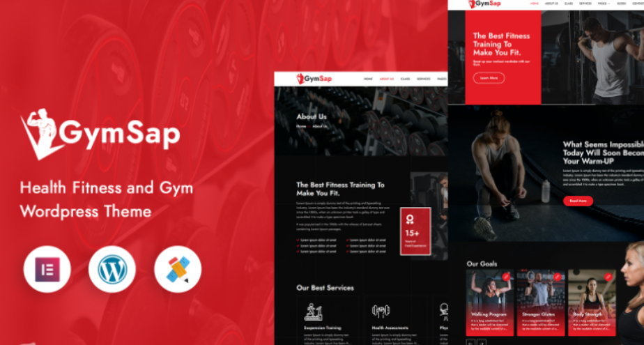 Elevate your fitness business with the Gymsap Health Fitness and Gym WordPress Theme! Enjoy stunning design