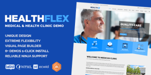 Discover Healthflex - Medical Health WordPress Theme on ThemeForest! Perfect for clinics