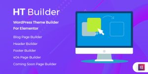 HT Builder is a drag  drop theme builder plugin for Elementor Page Builder. Theme Builder is included in this plugin to build custom blog page